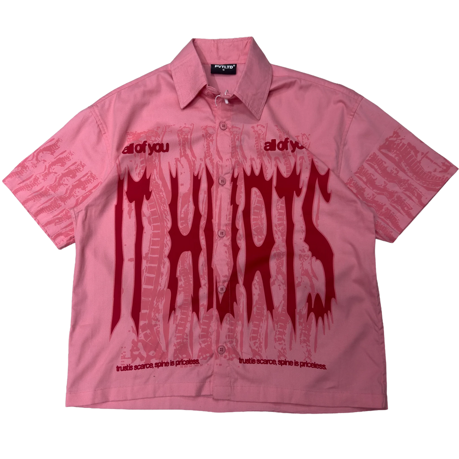 PINK BLOOD SHIRT