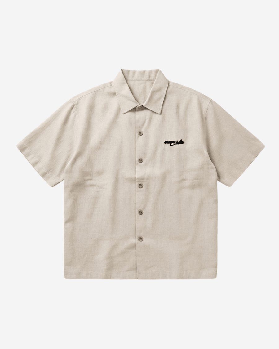 PURE ESCAPE LINEN SHIRT (BEIGE)