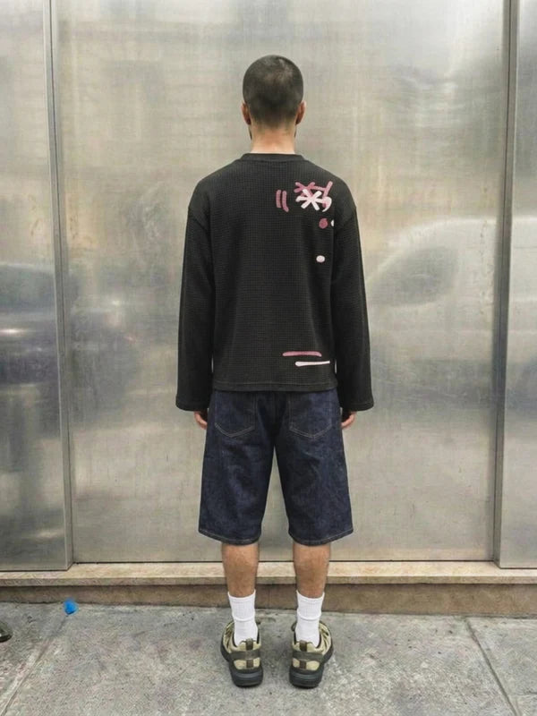 MEMBERS LONG SLEEVE T-SHIRT BLACK