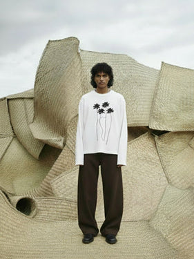 TADD KNITTED LONG SLEEVE TEE