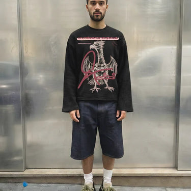 MEMBERS LONG SLEEVE T-SHIRT BLACK