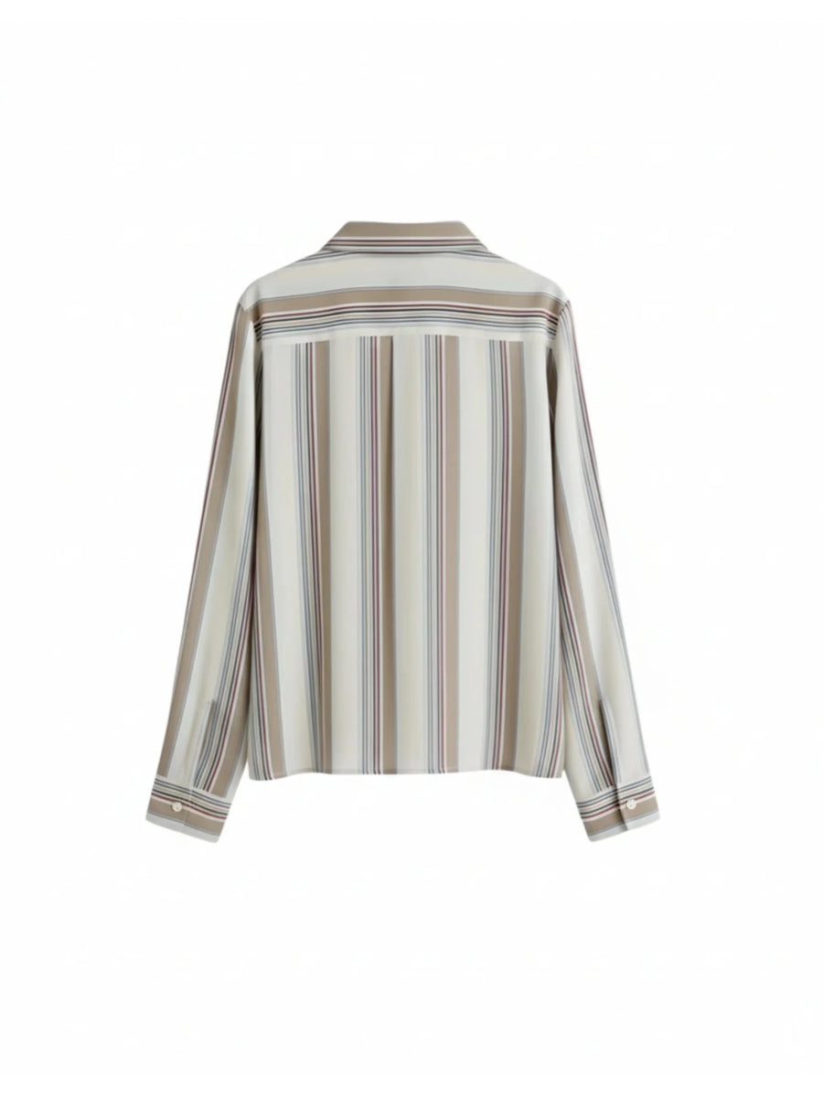 SAHARA STRIPE BOXY SHIRT