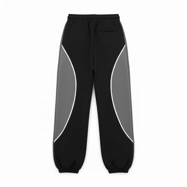 GREYSCALE BAGGY SWEATPANTS