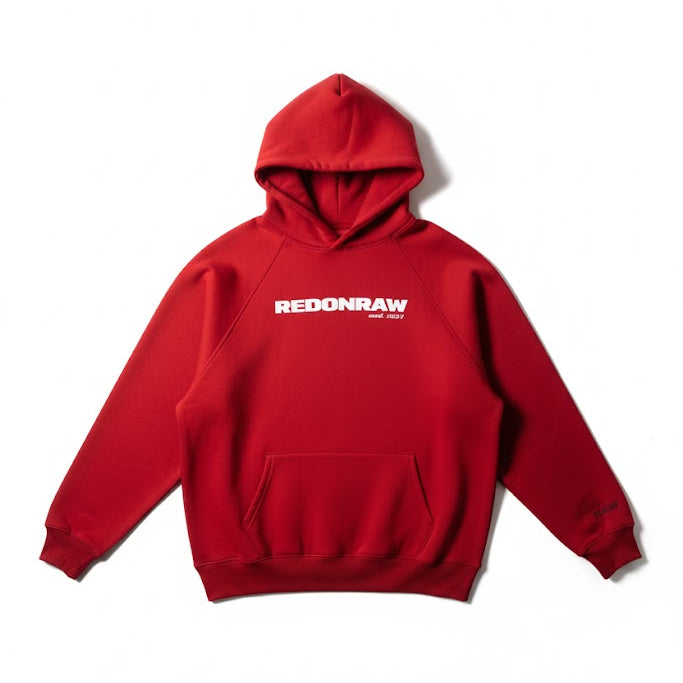 BASIC BLOOD RED HOODIE
