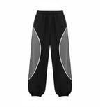 GREYSCALE BAGGY SWEATPANTS