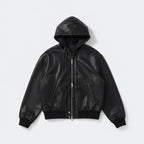 NOIR HOODED JACKET