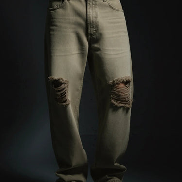 SAND WASH BAGGY DENIMS