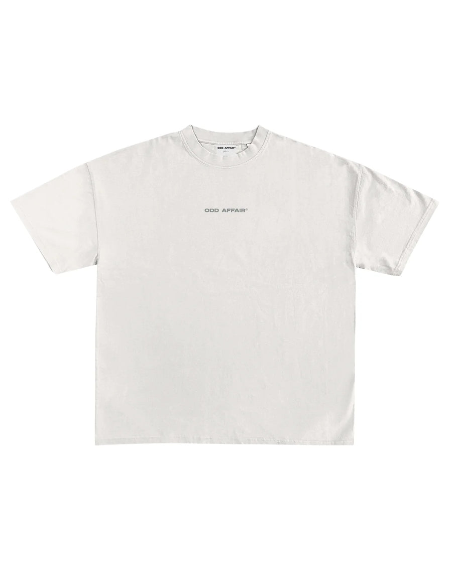 KEY WHITE BASIC TEE