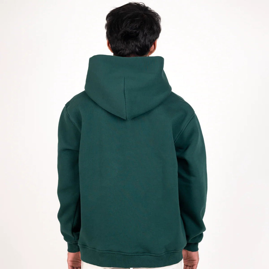 XC HOODIE - EMERALD GREEN