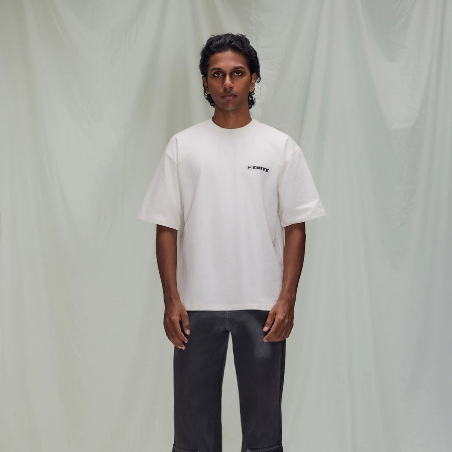 YOU HAVEN'T SEEN ANYTHING YET T-SHIRT IN OFF-WHITE